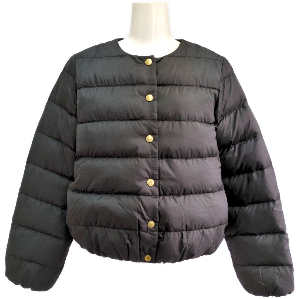 TRADITIONAL WEATHERWEAR トラディショナルウェザーウエア ダウンダウンジャケット L252CIDCO0496 36 ブラック【春秋冬】【♀】【S】【レディース】★■618181【中古】
