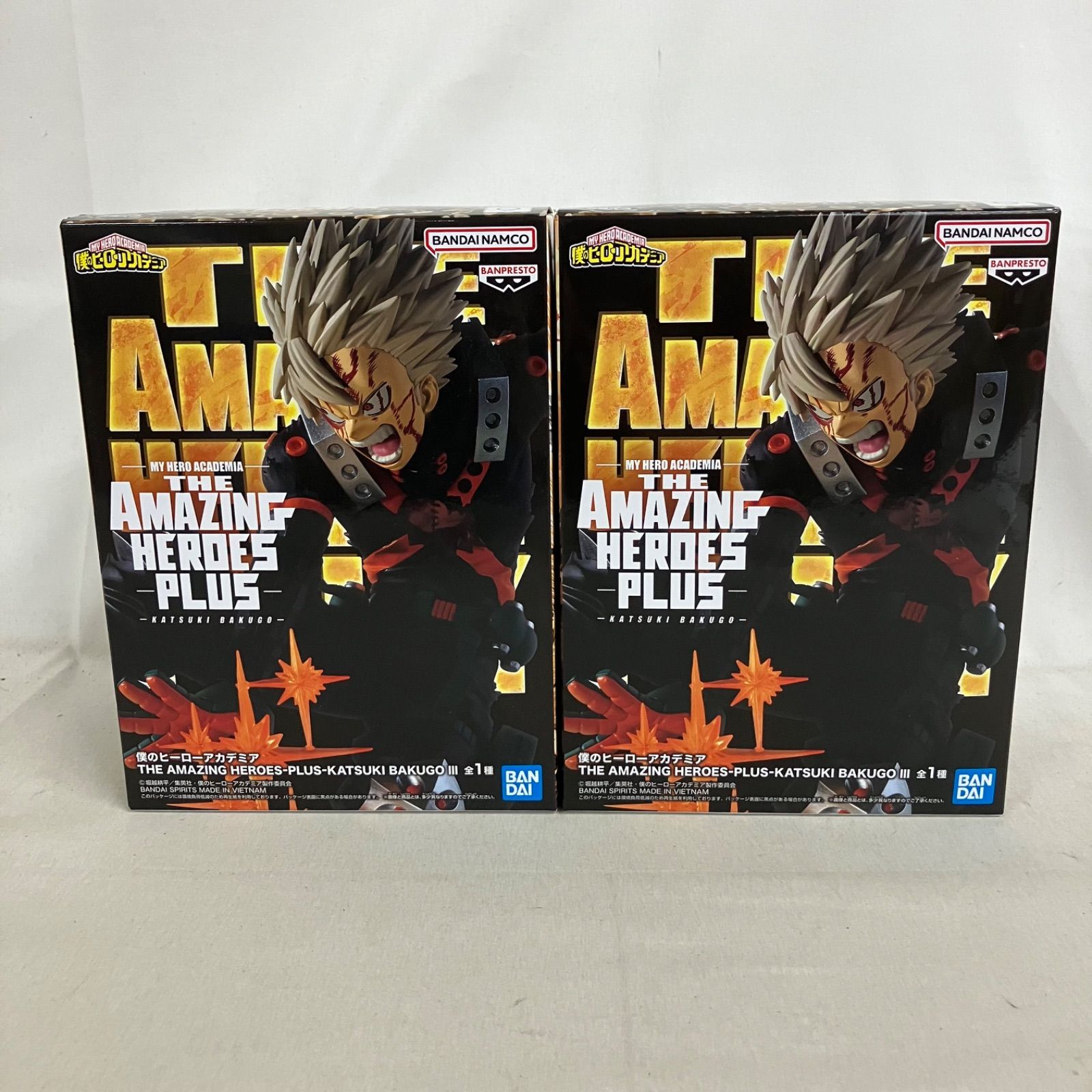 未開封 僕のヒーローアカデミア THE AMAZING HEROES PLUS 爆豪勝己 Ⅲ