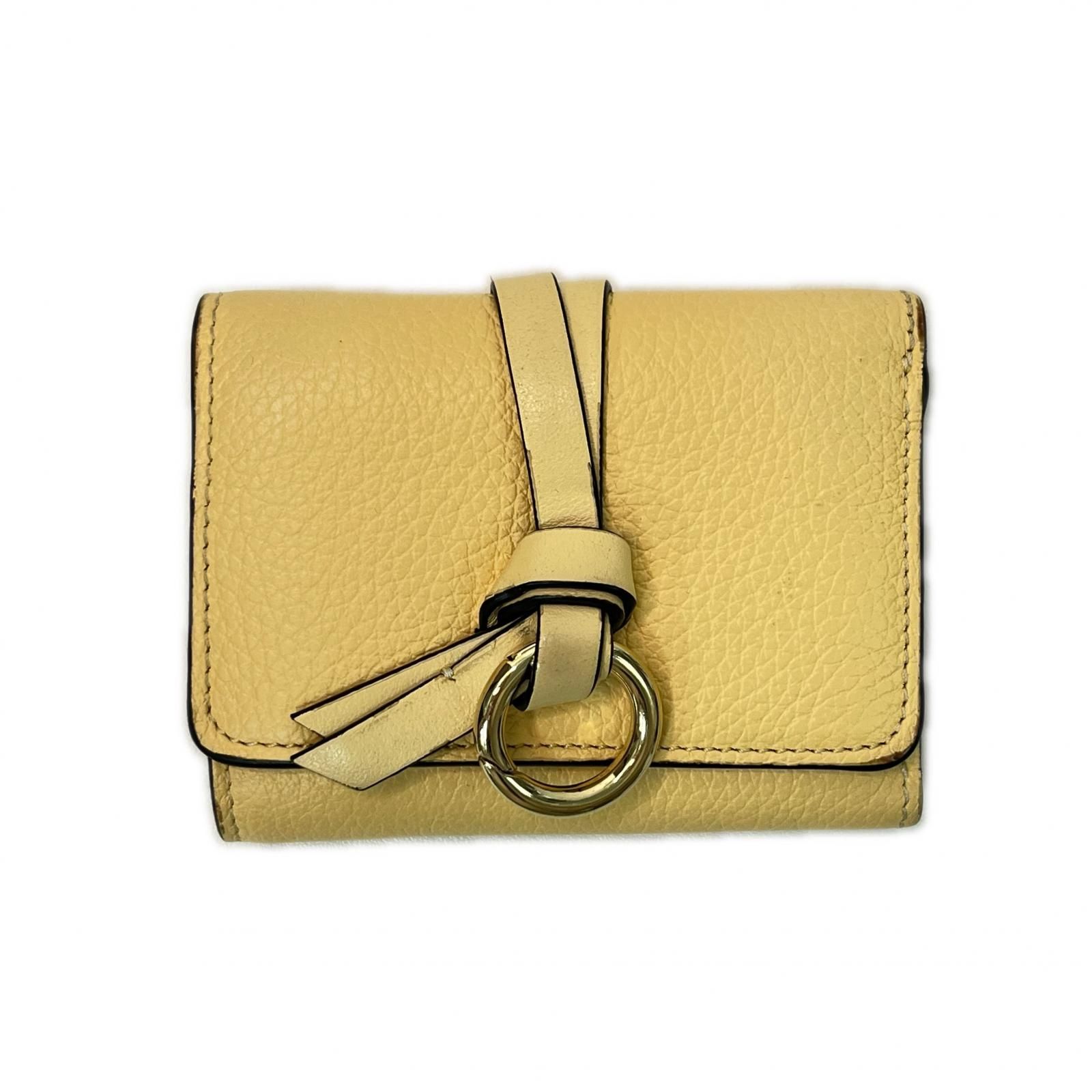 Chloe(クロエ) 二つ折り財布 イエロー レディース【中古】