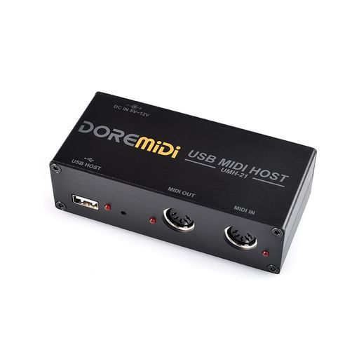 Xtahdge高速USBMIDIホストボックス1入力1出力16チャンネルMIDIボックスMIDIキーボードエレクトリックブロウチューブエレクトリックド