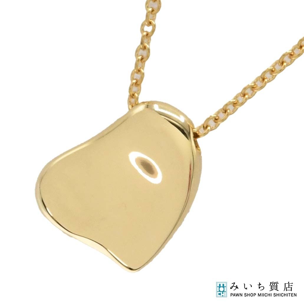 仕上げ済 TIFFANY＆Co. ティファニー ネックレス フルハート 750 ゴールド 約4.4g ジュエリー アクセサリー ◆ H23919