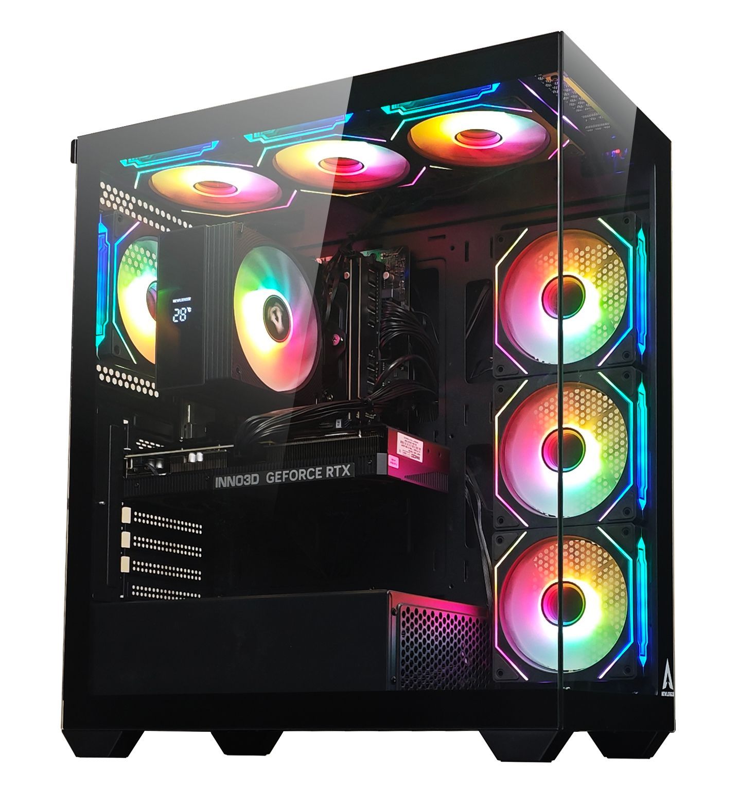NEWLEAGUE AGILE K6-BK｜ハイエンドゲーミングモデル｜Ryzen 7 9800X3D × RTX 5070Ti｜32GB・2TB SSD