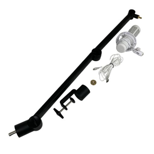 Hyper X ハイパーエックス QuadCastS / Logicool G Blue Compass マイクスタンド セット 中古 O11338063