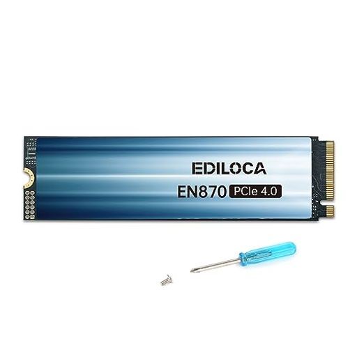 EdilocaEN870SSD2TBPCIe4.0NVMeM.22280PS5動作確認済み最大読込:7450MB/s最大書き:6750MB/s3DNA