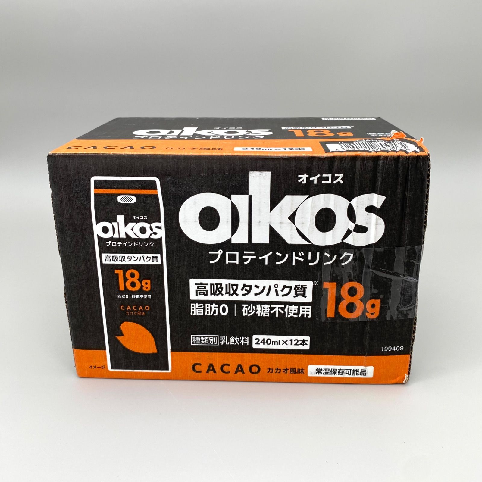 oikos オイコス プロテイン ドリンク カカオ風味 240ml × 12本 高