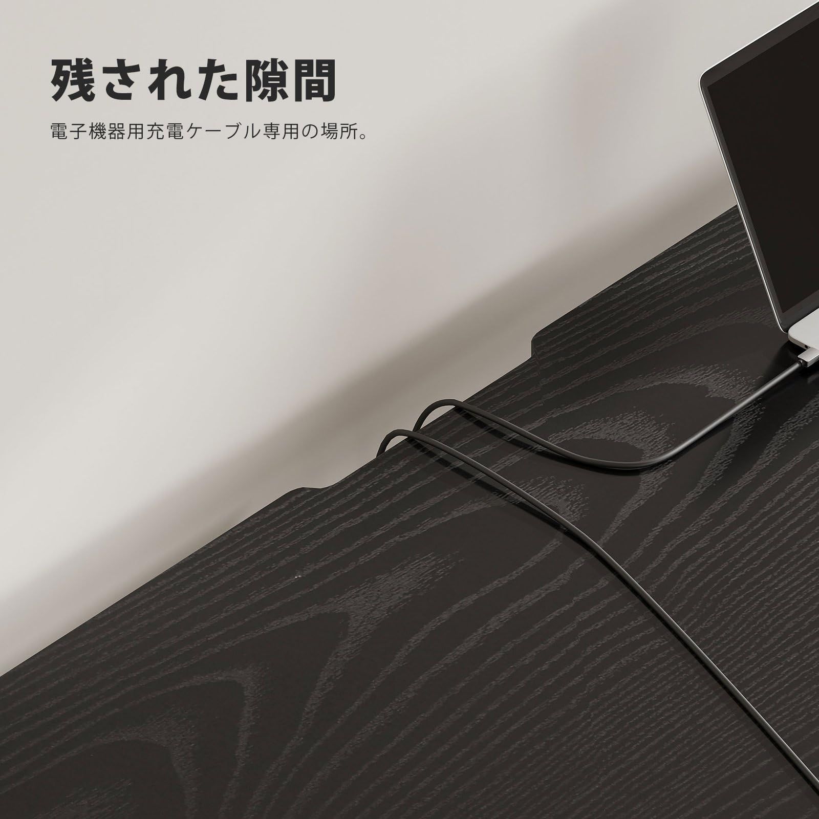 YeTom 机 pcデスク ミニデスク コンパクト ラック付き つくえ 幅60cm