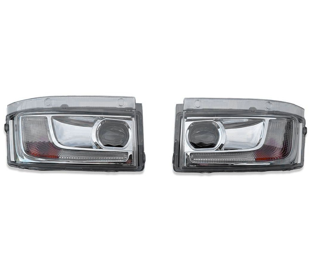いすゞ ファイブスターギガ 純正タイプ LED フォグランプ 左右セット 社外品 H27.11～ 高輝度 カスタム ドレスアップ パーツ 補修用