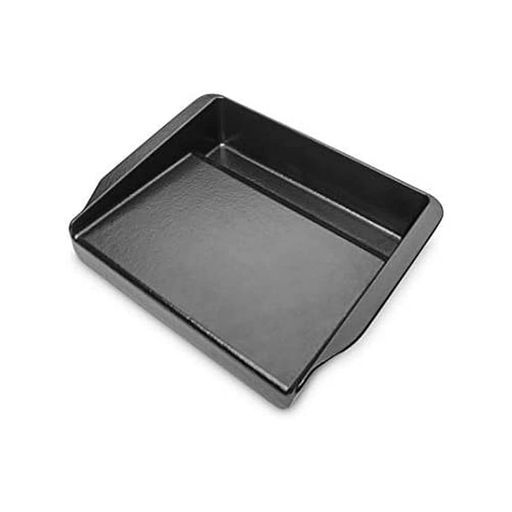 Weber(ウェーバー)電気バーベキューコンロPulse専用グリドル鉄板鋳鉄製ホーロー加工【2年保証】ブラック小
