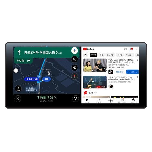 ドリームメーカーディスプレイオーディオワイヤレスCarPlayAndroidAutoカープレイアンドロイドオート11.5インチワイドIPSポータブルカ