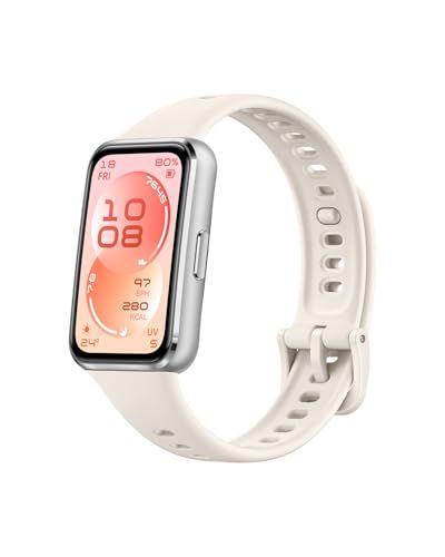 HUAWEI Band 11 Aluminum Edition スマートウォッチ 薄型軽量17g アルミニウムケース 24時間睡眠管理 1500nits高輝度 1.62大画面 14日間持続バッテリー 情緒モニタリング LINE通知 ホワイトe d0544dd7