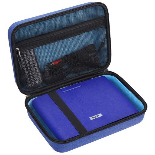 AprocaポータブルDVDプレーヤー用ハードストレージキャリートラベルケースSUNPIN11インチ