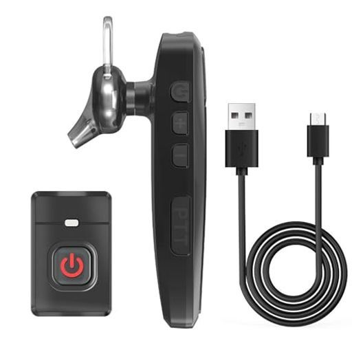 ワイヤレスBluetoothイヤホンイヤホントランシーバーPTTヘッドセット、ケンウッド用2ピンKポートヘッドフォンアダプタ、Baofeng用UV-5