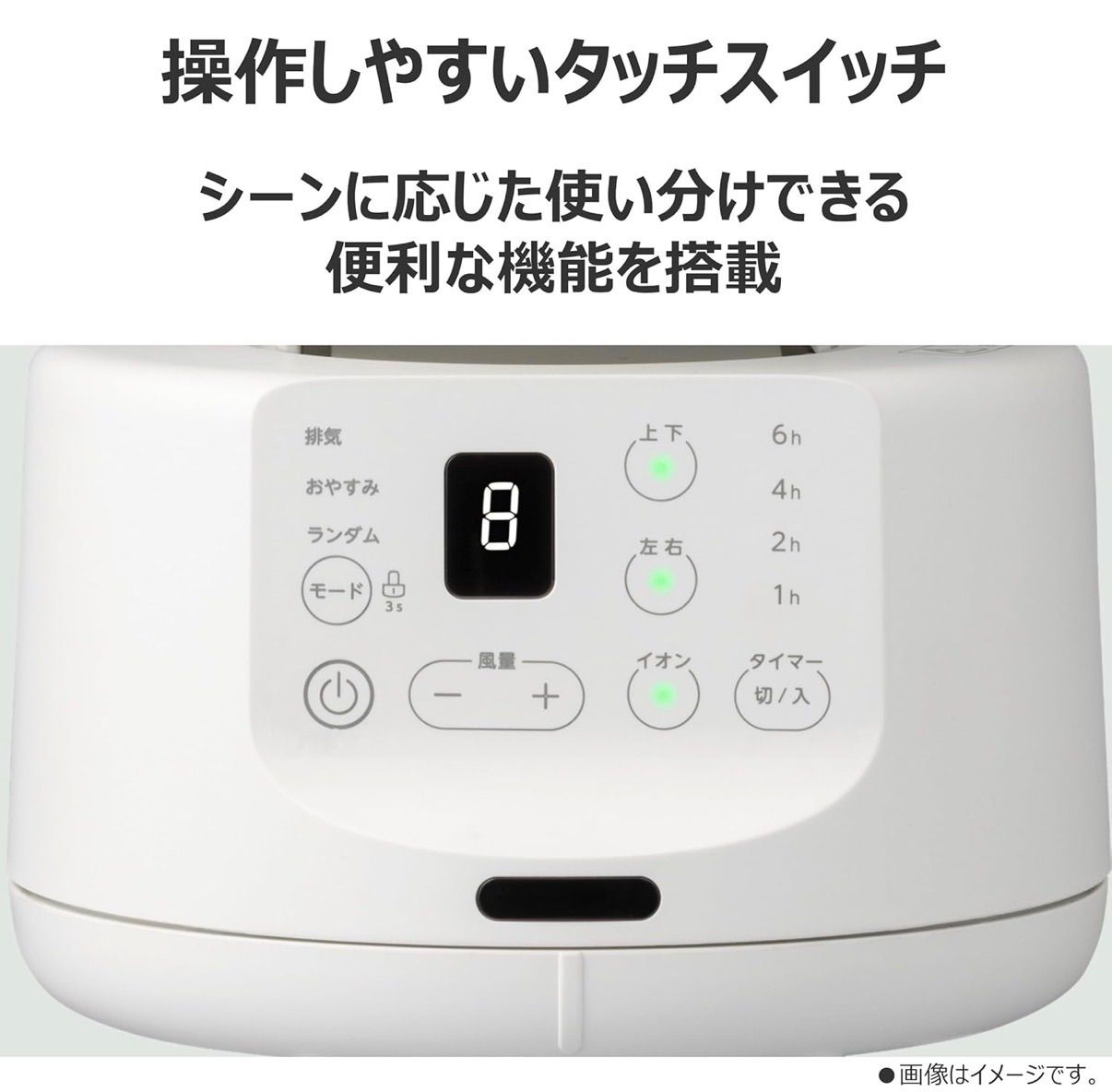 新品・未開封】東芝 卓上サーキュレーター TFC-15DT28(W) ホワイト 