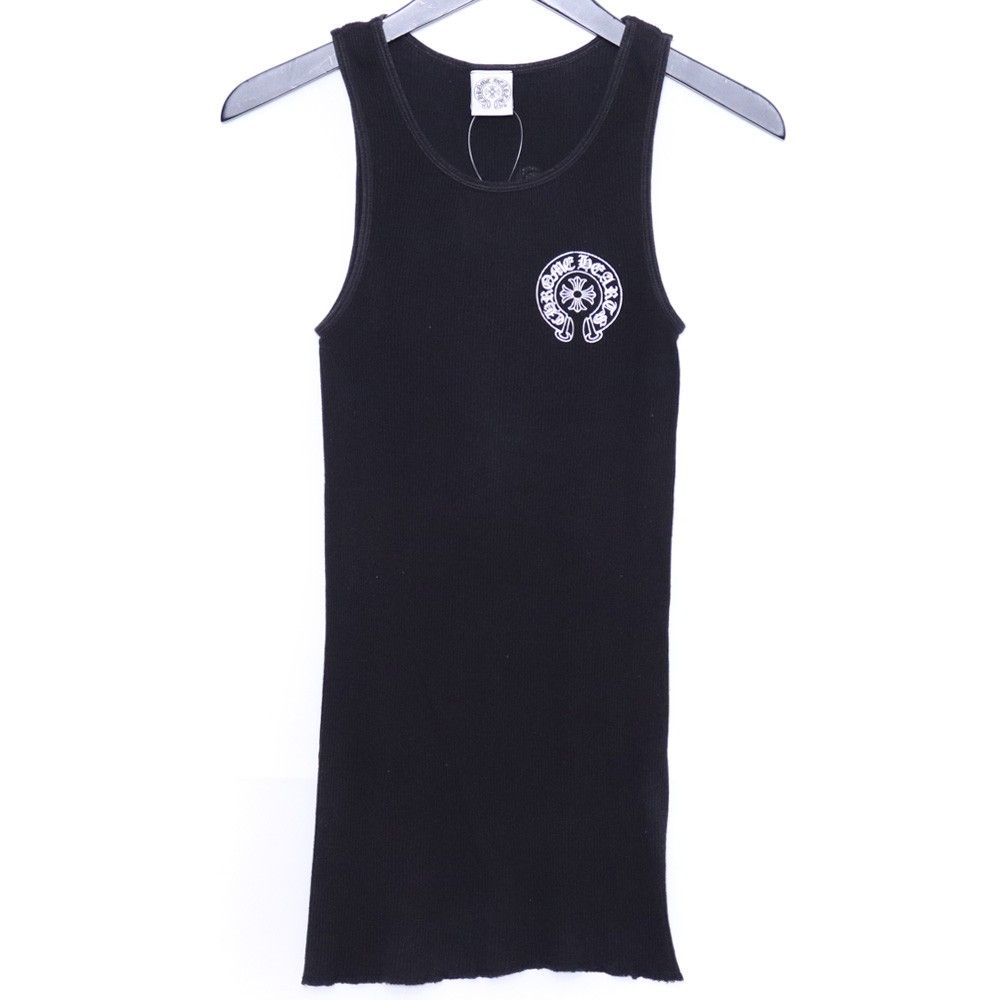 クロムハーツ タンクトップ ホノルル限定 CHROME HEARTS オールド ホノルル限定 CHプラス リブタンクトップ S