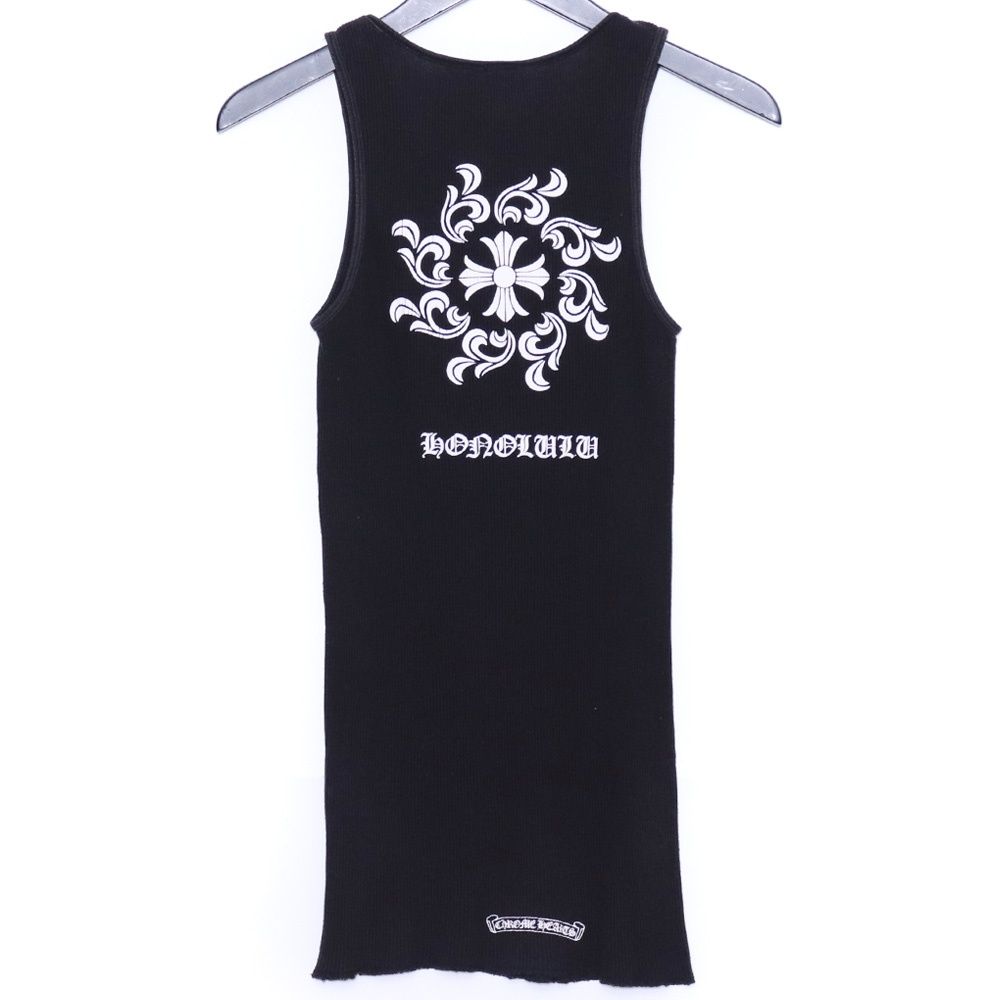 CHROME HEARTS オールド ホノルル限定 CHプラス リブタンクトップ S