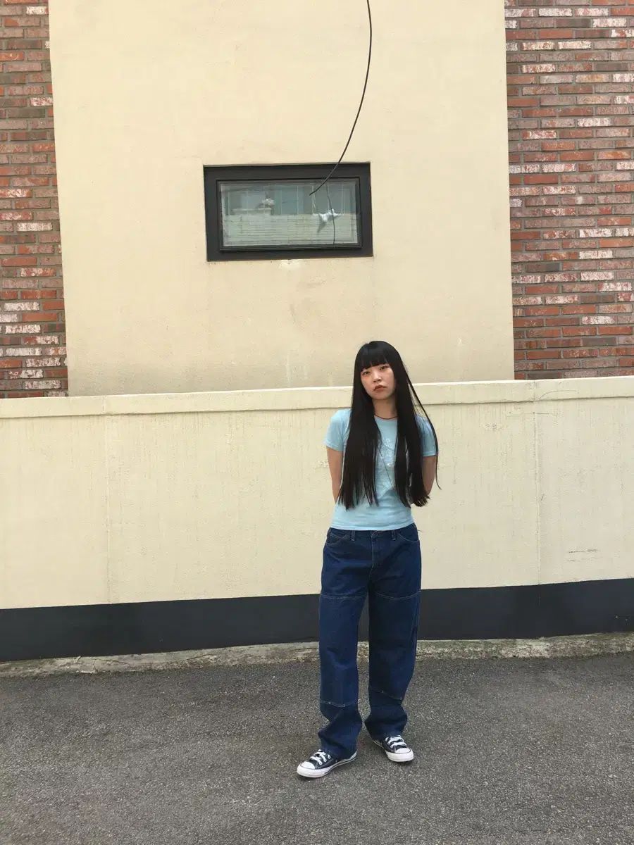 Dickies ディッキーズ デニム ダブルニー パンツ
