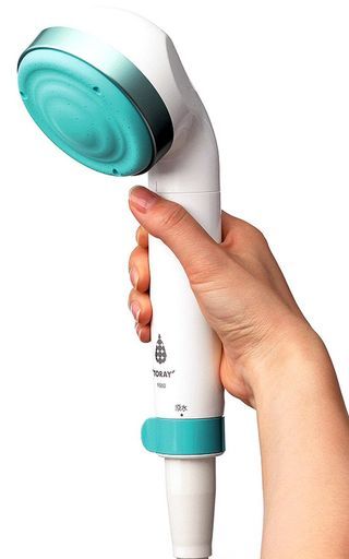 東レトレビーノ浄水シャワー塩素除去タイプトレシャワーブルーグリーンRS52-BG
