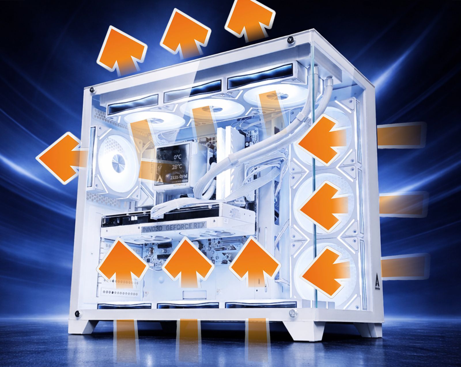 NEWLEAGUE AGILE G7-WH ゲーミングPC Ryzen 7 9800X3D RTX 5070Ti 純白