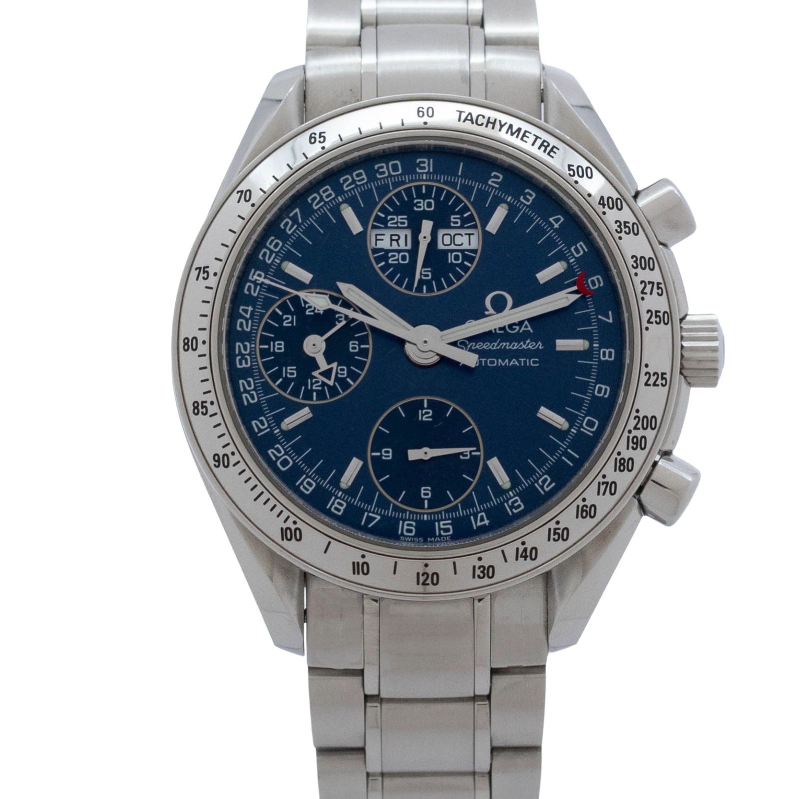 【箱・保証書付き】 オメガ OMEGA スピードマスター 3523.80 OMEGA Seamaster 自動巻き 腕時計 メンズ・ユニセックス 青 184,800円