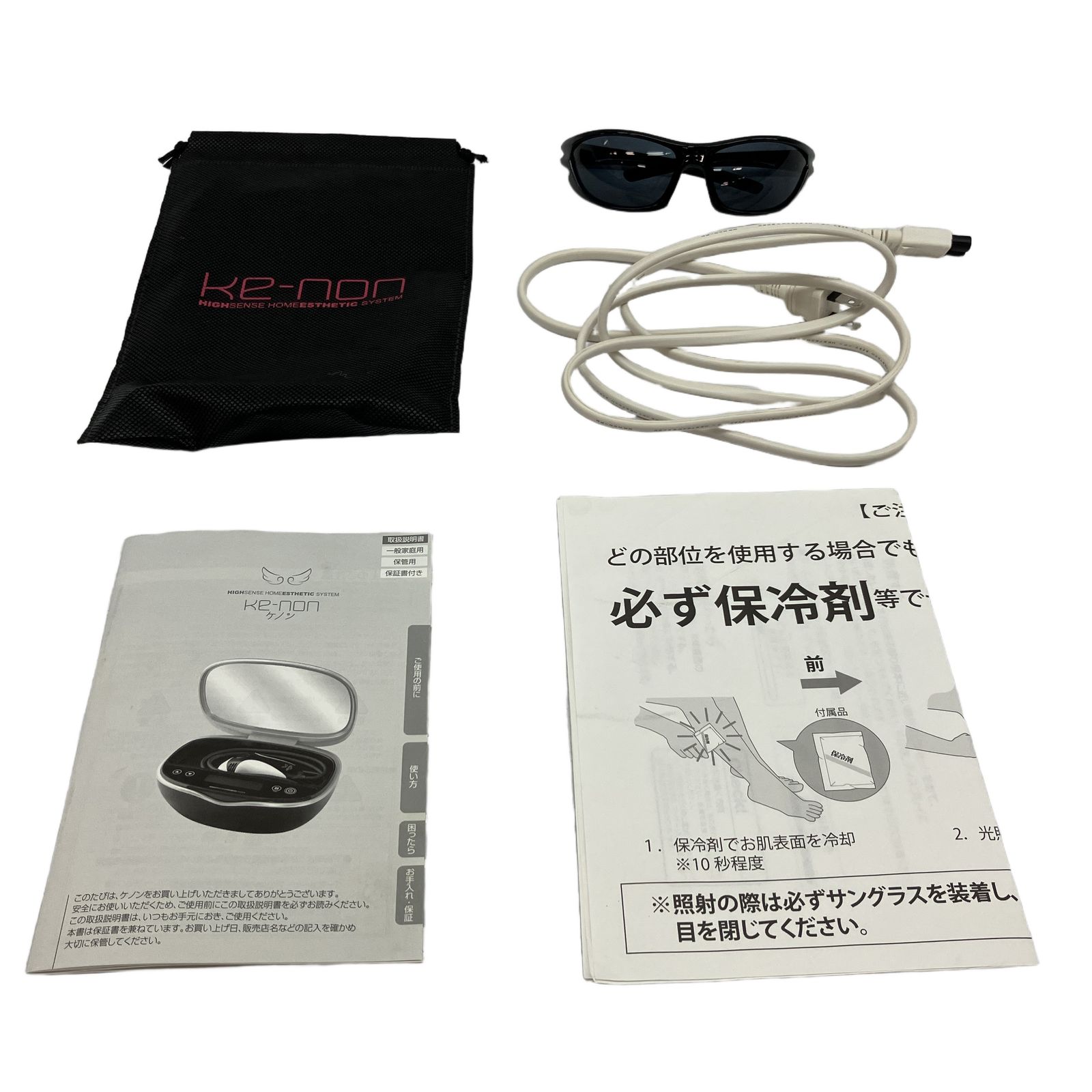 エムテック Ke-non NIPL-2080 Ver.8.4 2020年製 脱毛器 美容機器 中古