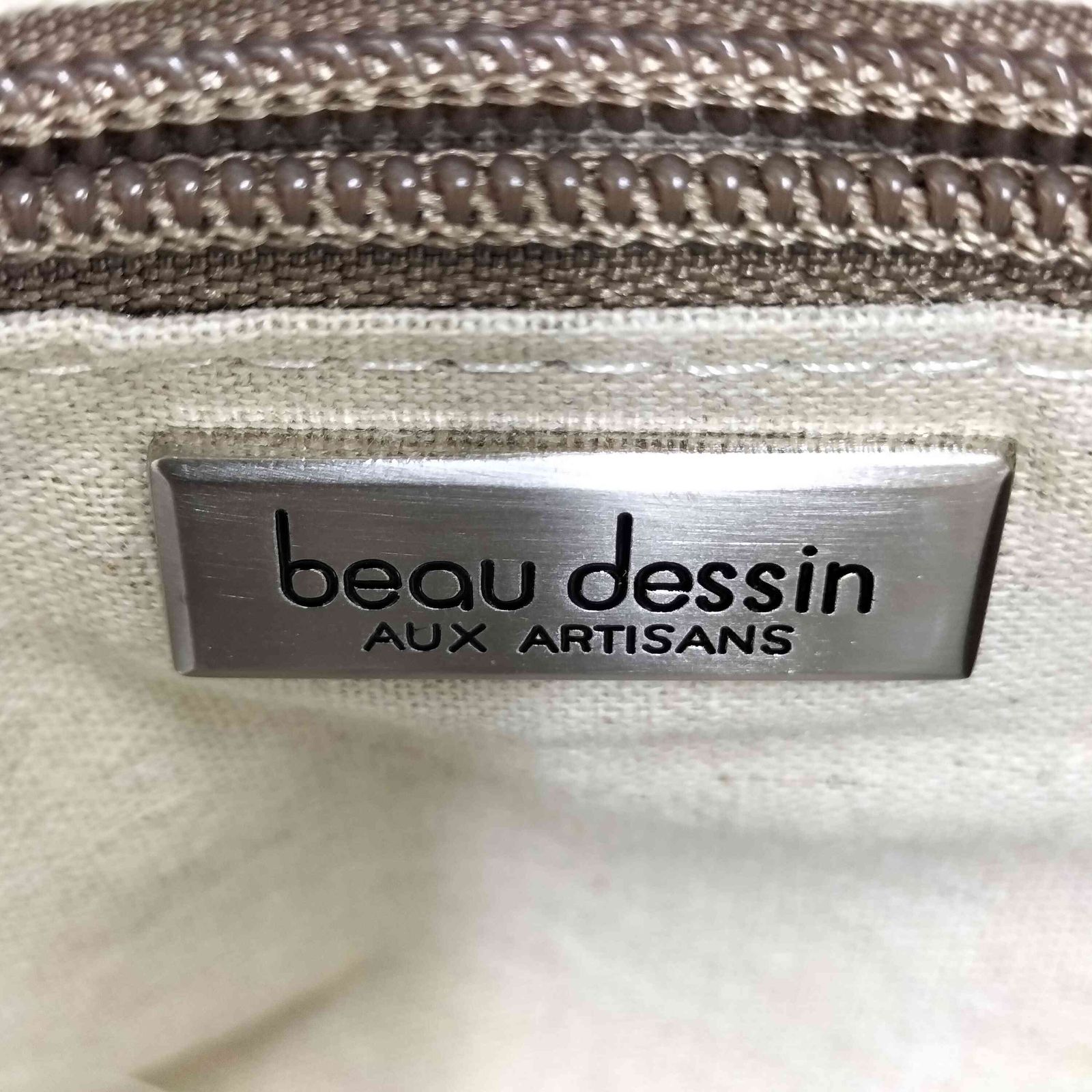 ボーデッサン beau dessin レザー ハンド バッグ ブリーフケース
