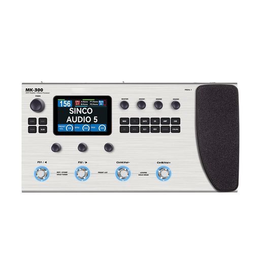 ギターマルチエフェクトペダル、M膨大なギターエフェクトプロセッサー120AMPモデルドラムマシンループMIDIインターフェイスREAMPベースアクセサリーマルチエフェクトプロセッサペダル