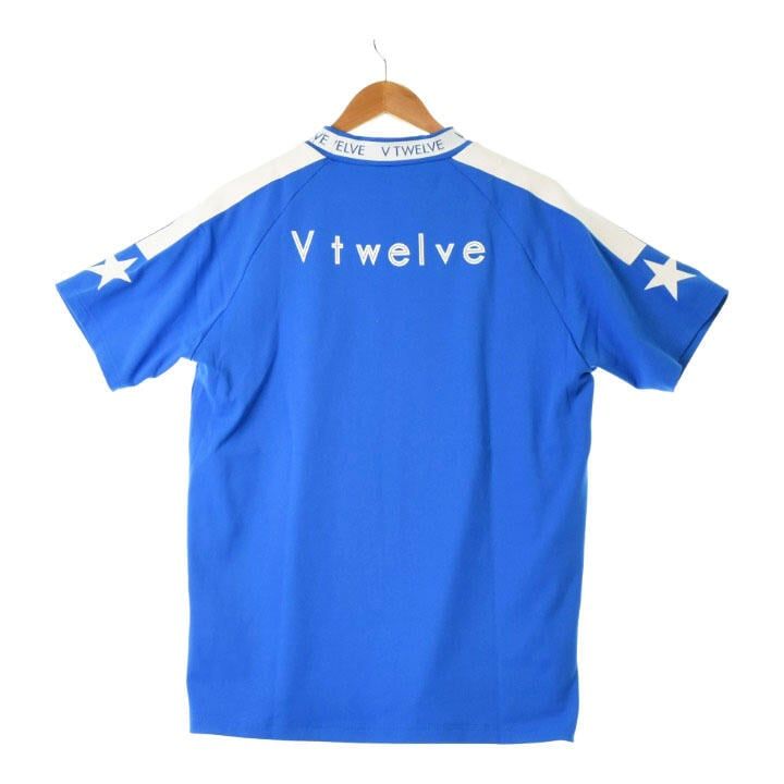 V12 | L(L相当) | メンズ 半袖カットソー ブルー系 【中古】ゴルフ