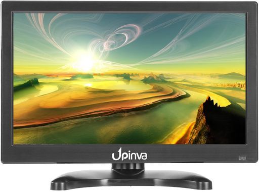 Upinva小型モニター13.3インチモニター1920x1080モバイル178°視野角16:9サブディスプレイスピーカー内蔵ポータブルHDMIVGABNCAV入力対応多様接続日本語メニューVESA対応小型リモコン付属