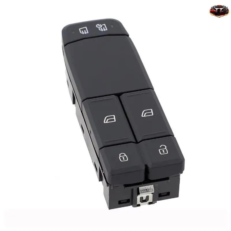 専用パワーマスターウィンドウスイッチリフターコントロールボタン（左ハンドル車用、左側）ボルボFM440モデル 22154277 21489837