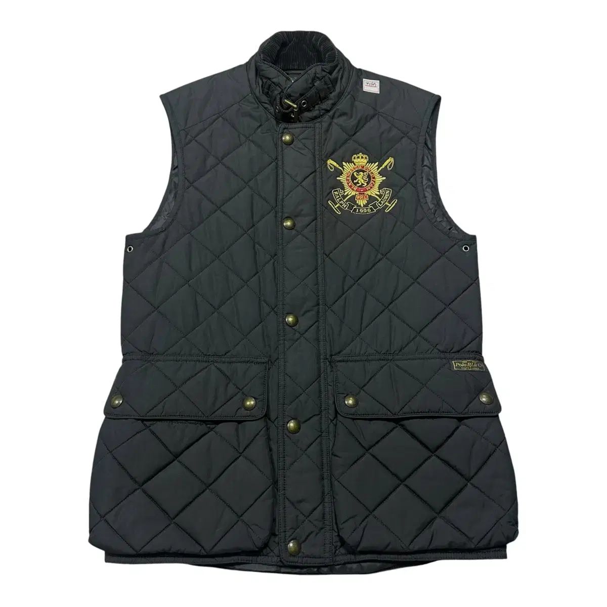 (即納) POLO RALPH LAUREN チーフキーフ キルティング ブラック 軽量 ベスト ダウンベスト