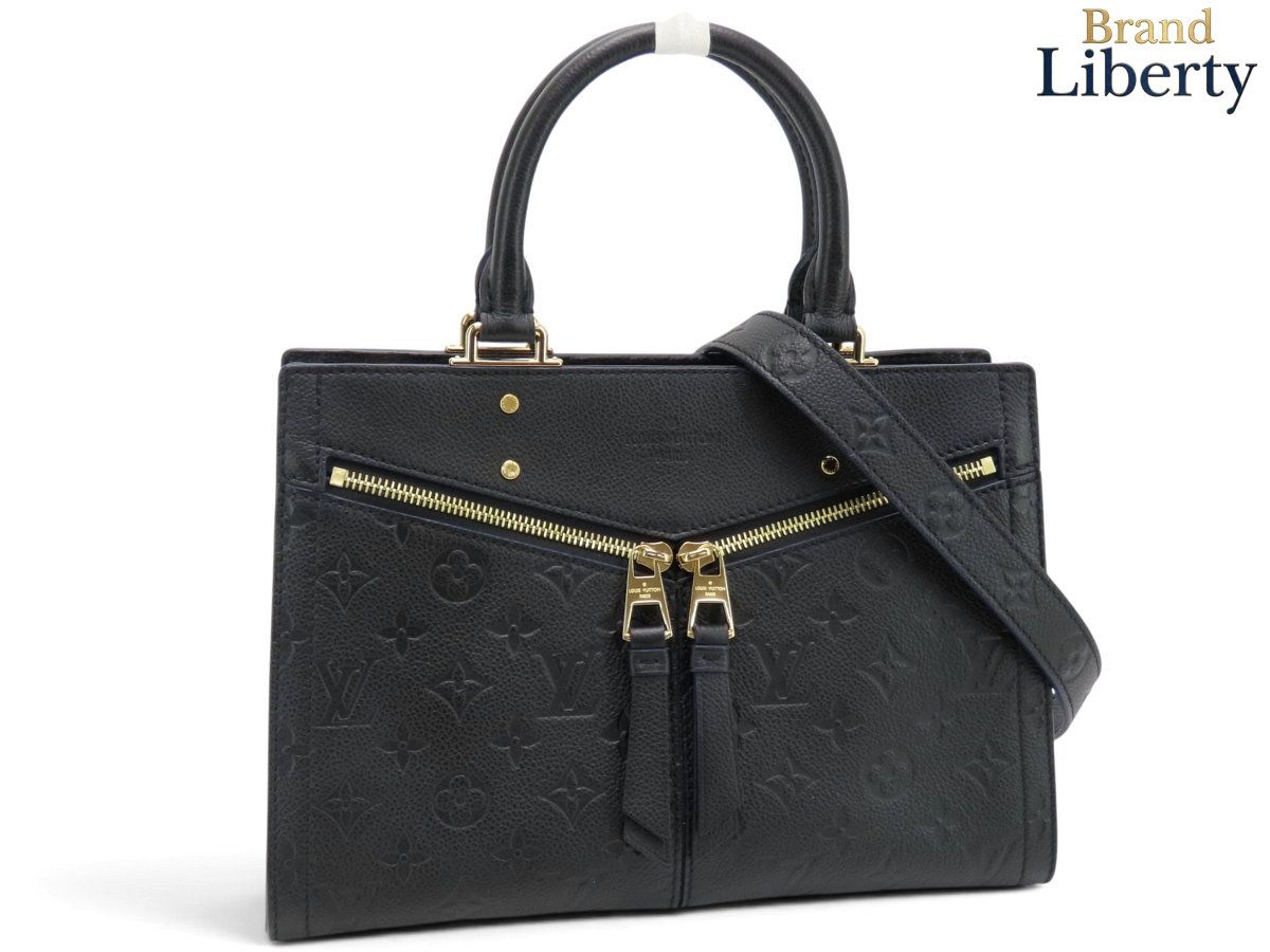 【ほぼ新品】ルイヴィトン LOUIS VUITTON モノグラムアンプラント スリーPM 2WAY ハンドバッグ ショルダーバッグ ノワール ブラック レザー M54196