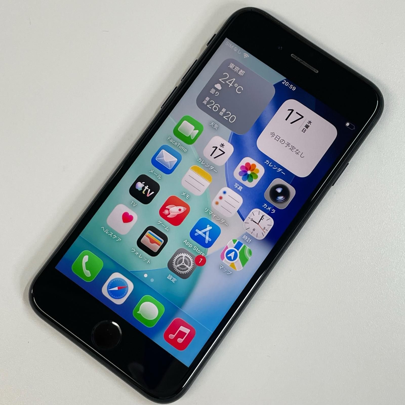 SIMフリー iPhone SE(第3世代) 64GB ミッドナイト