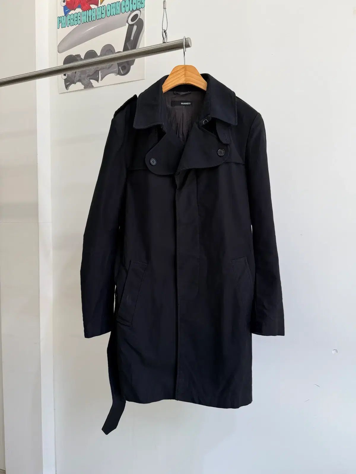 HAMNETT モールスキン コート