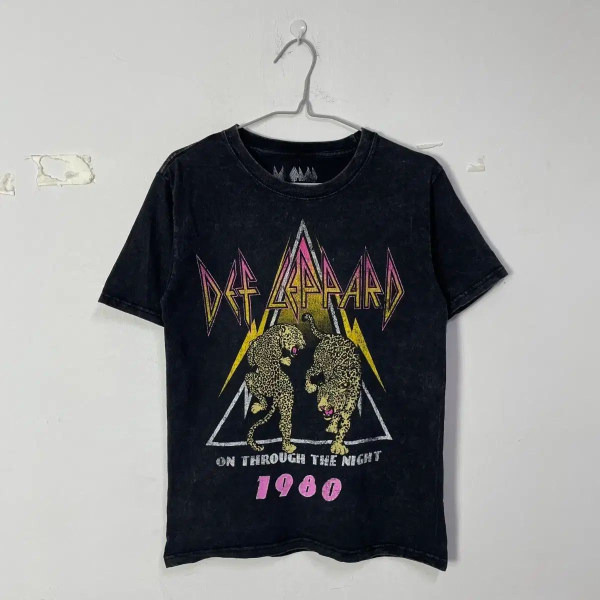 デフレパード バンド Tシャツ ブラック