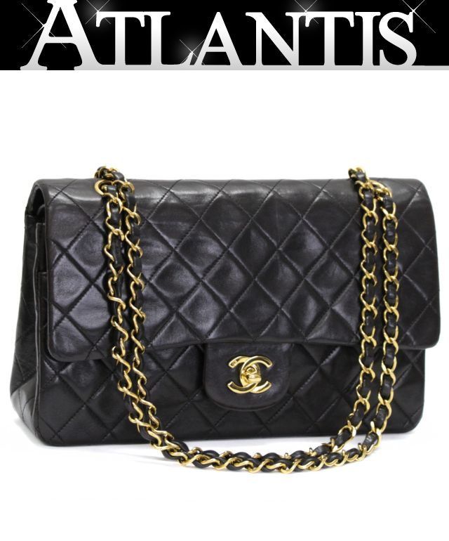シャネル CHANEL マトラッセ25 ダブルフラップ チェーンショルダー