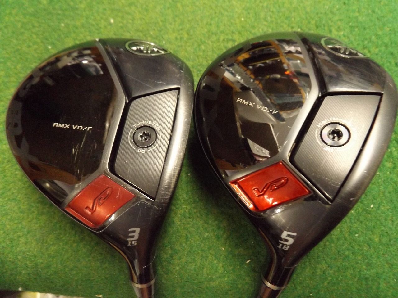 2906 RMX VD/F 3W+5W TENSEI TB60f S カバー有 セット ヤマハ リミックス フェアウェイウッド .2907