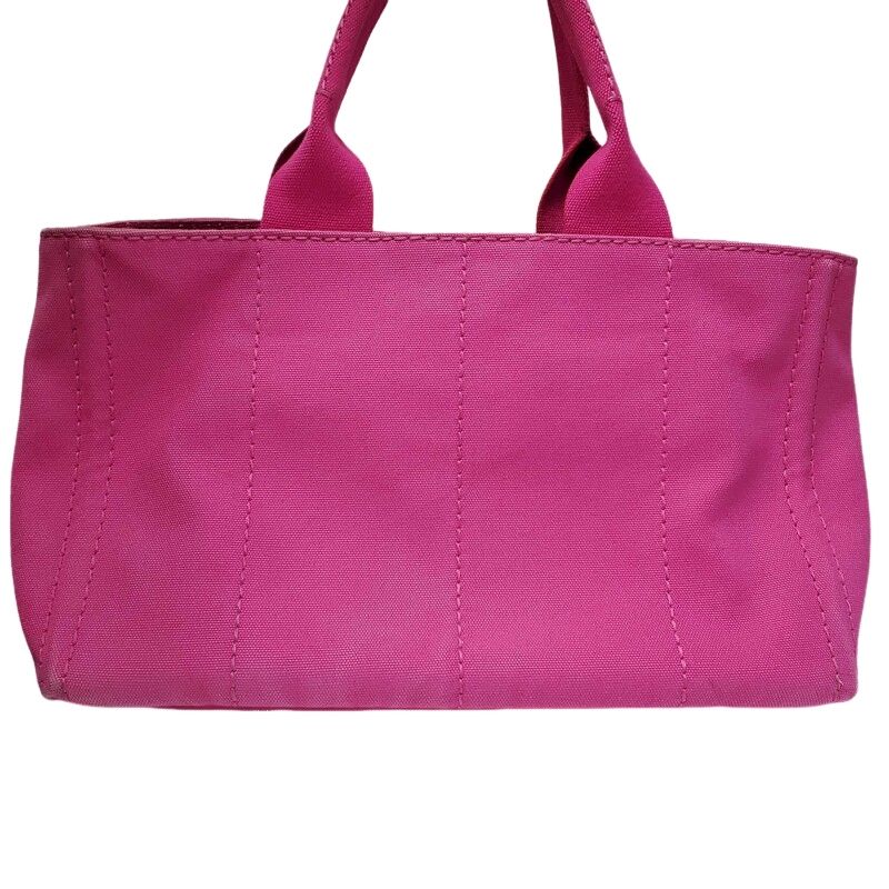 PRADA プラダ カナパ 1BG642 ピンク キャンバス 帆布 トートバッグ