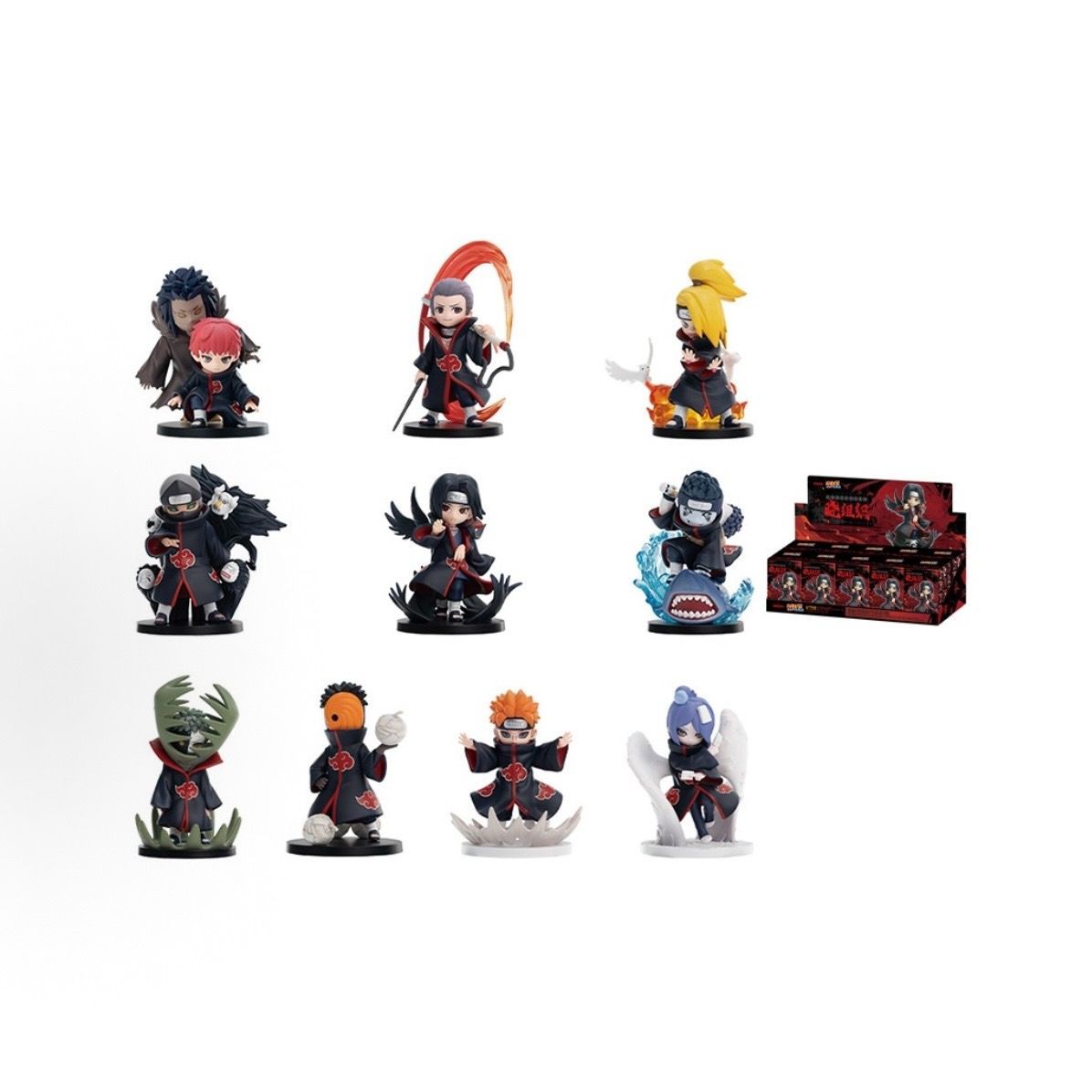 POP MART x GONG ナルト NARUTO 疾風伝 暁組織 大戦暁組織 ブラインド