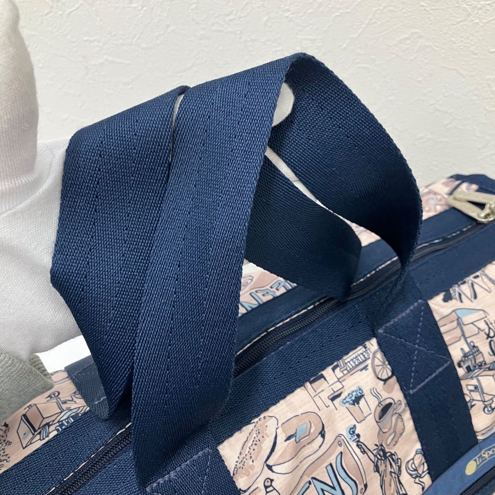 5148 【美品】 LeSportsac レスポートサック 2way ボストンバッグ 旅行 