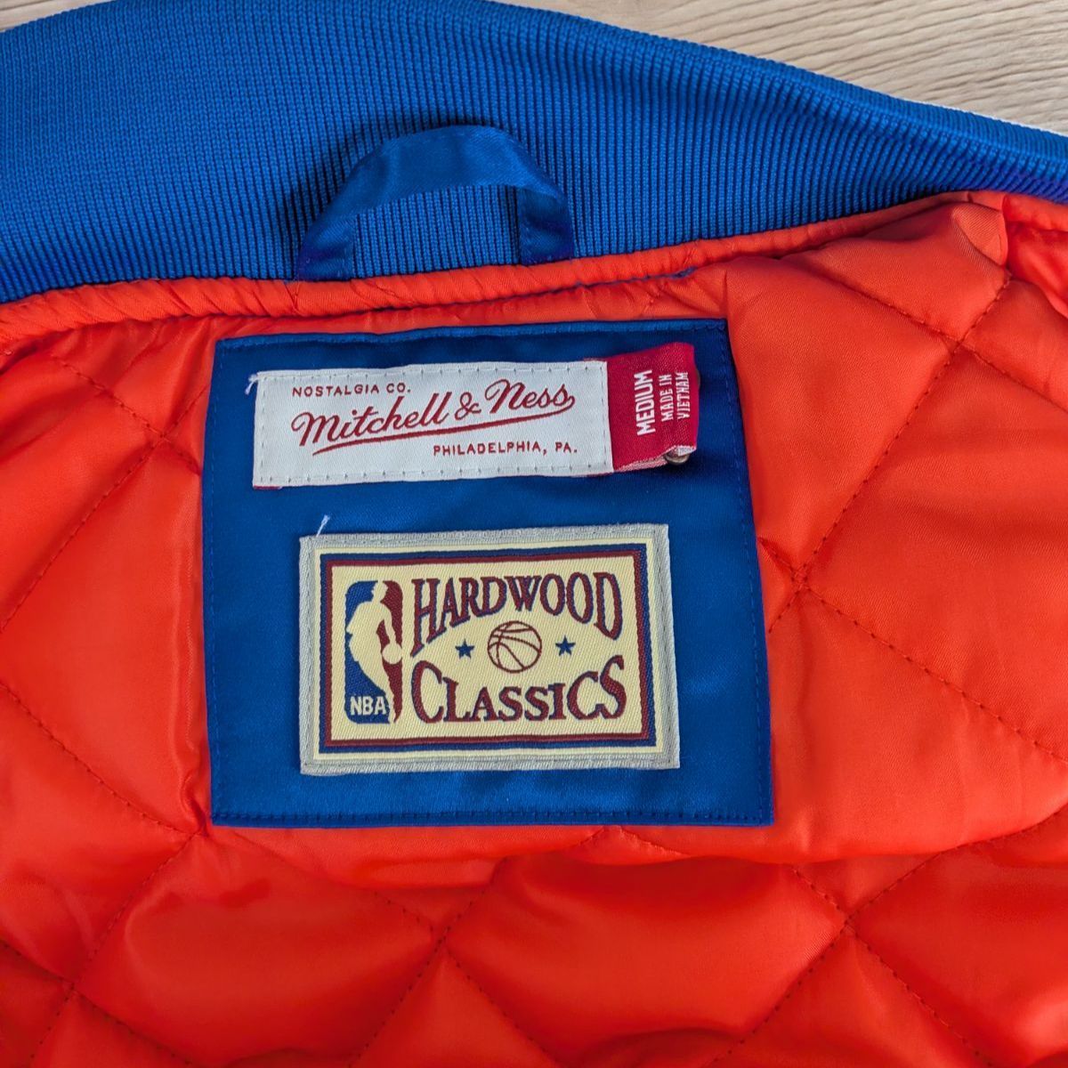 mitchell&ness ミッチェルアンドネス New York Knicks ニックス サテン