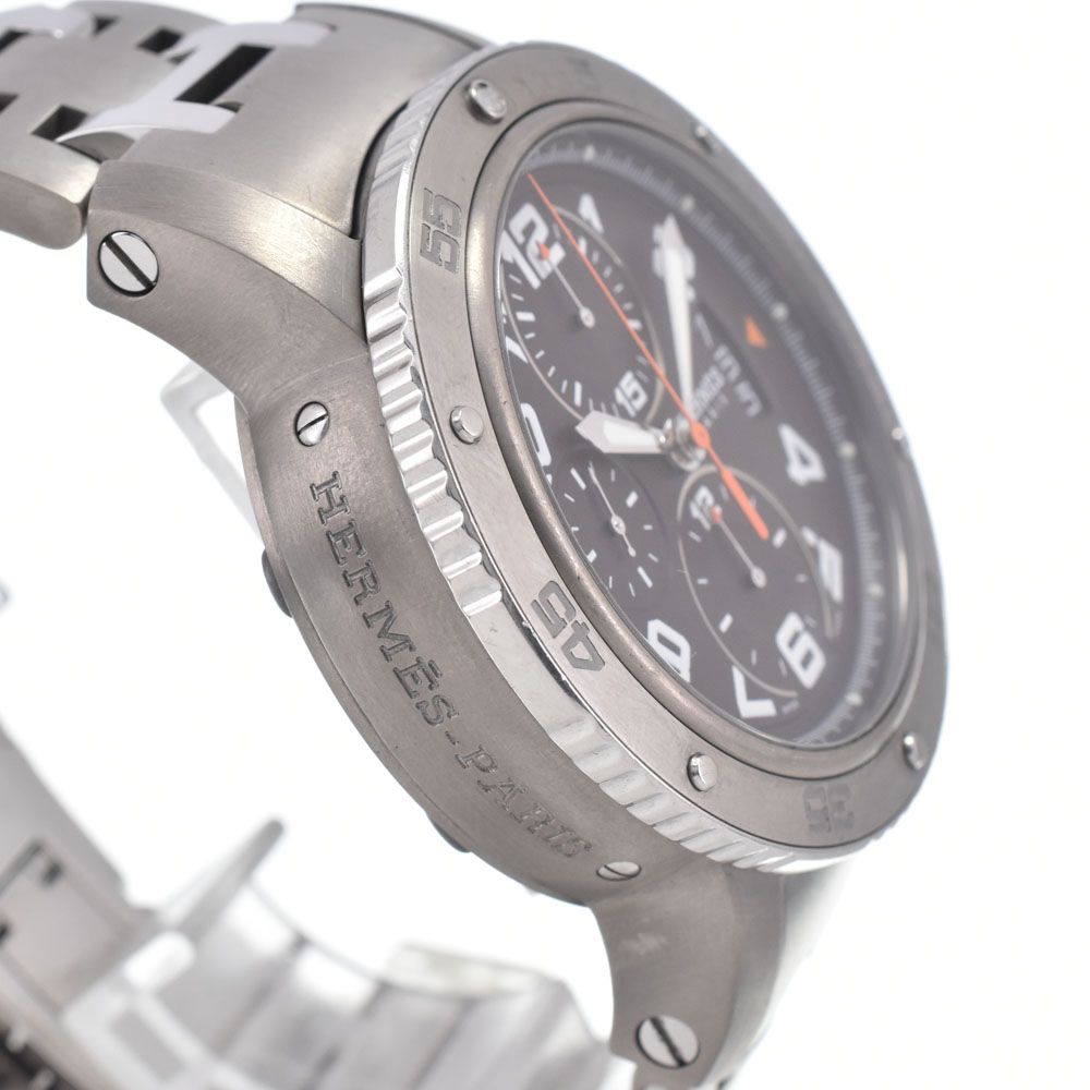 エルメス HERMES CP2.941 クリッパー ダイバー クロノグラフ デイト