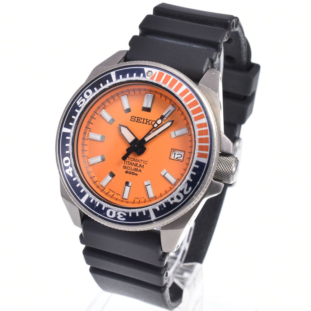 セイコー SEIKO SBDA005 プロスペックス ダイバー オレンジ 自動巻き