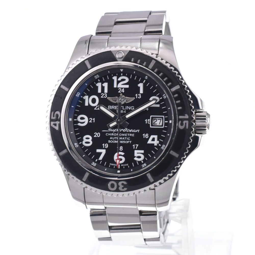 ブライトリング BREITLING A17365 スーパーオーシャンII ブラック 自動