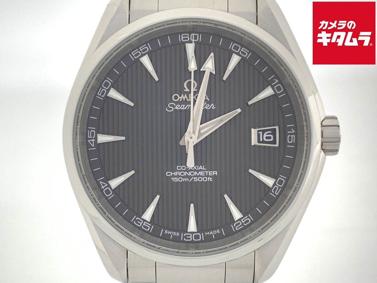 【中古】 【良品】 オメガ(OMEGA) シーマスター アクアテラ グレー 231.10.42.21.06.001 ステンレススティール