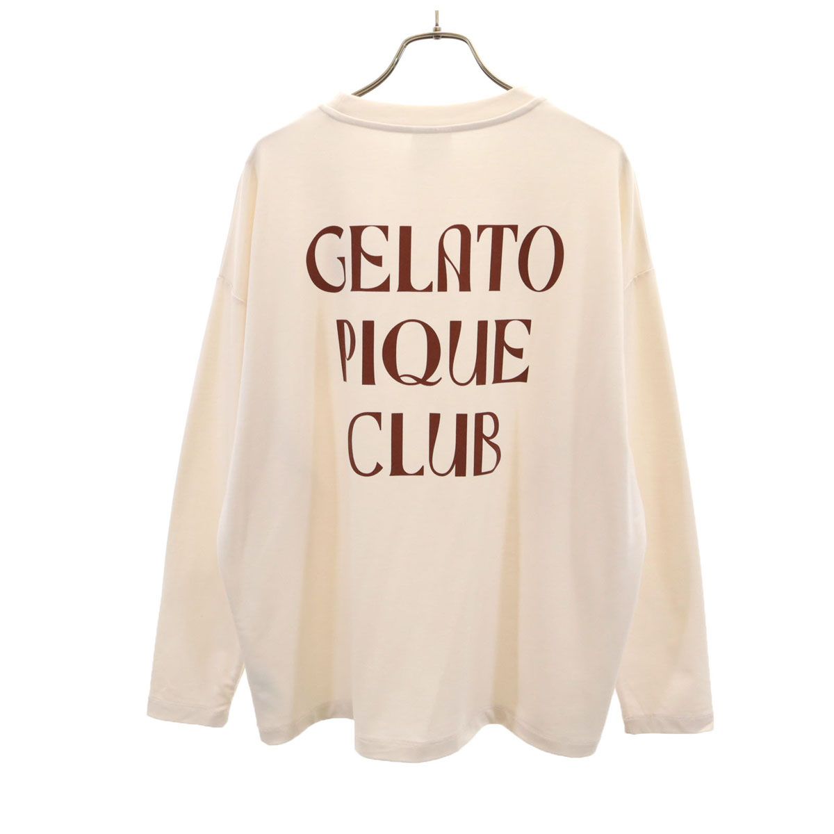 gelato pique ジェラートピケ 長袖 ルームウェア F ベージュ系 ロンT