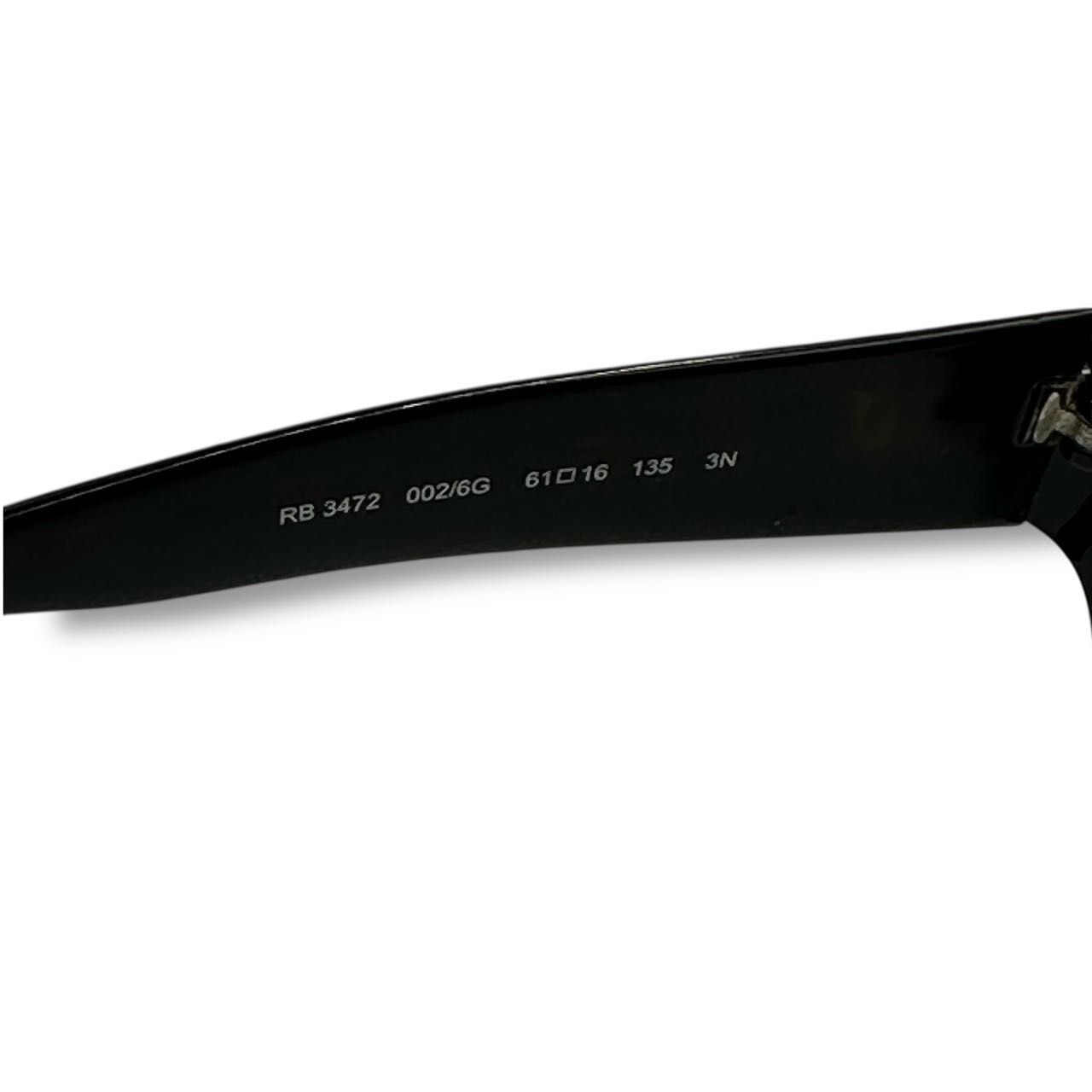 新品同様 Ray-Ban レイバン サングラス ロゴ 箱付き ブラック - メルカリ