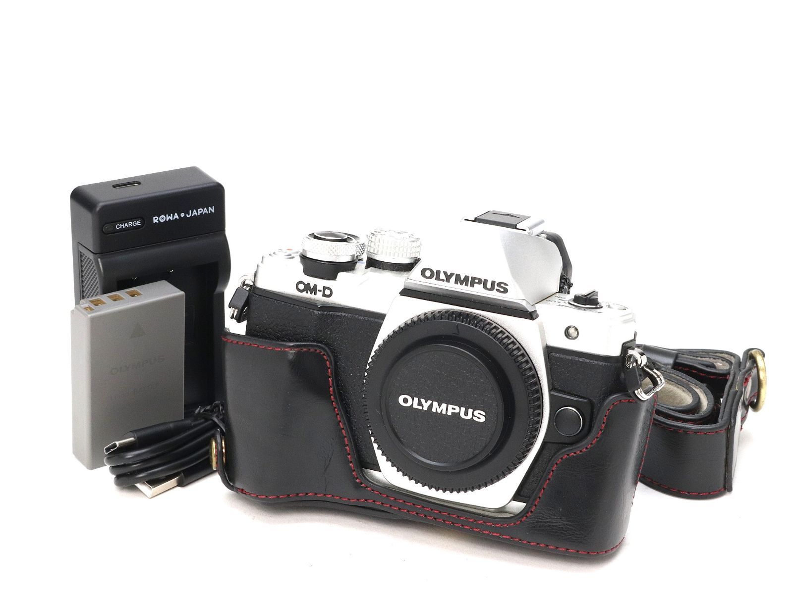 AB- (良品) OLYMPUS オリンパス OM-D E-M10 Mark II ボディ シルバー