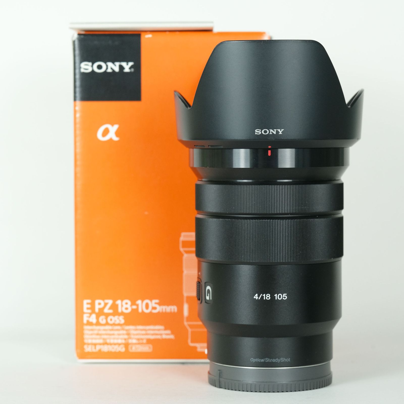 [良品] SONY E PZ 18-105mm F4 G OSS SELP18105G | SONY Eマウント