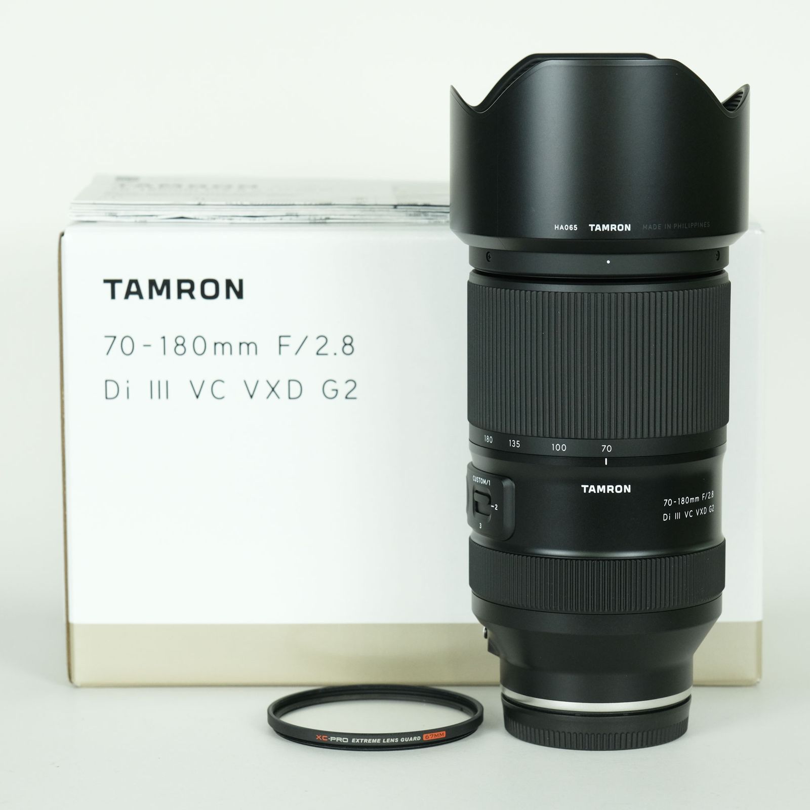 [美品 | フィルター付] TAMRON 70-180mm F/2.8 Di III VC VXD G2（Model A065） [ソニーE用] | SONY Eマウント