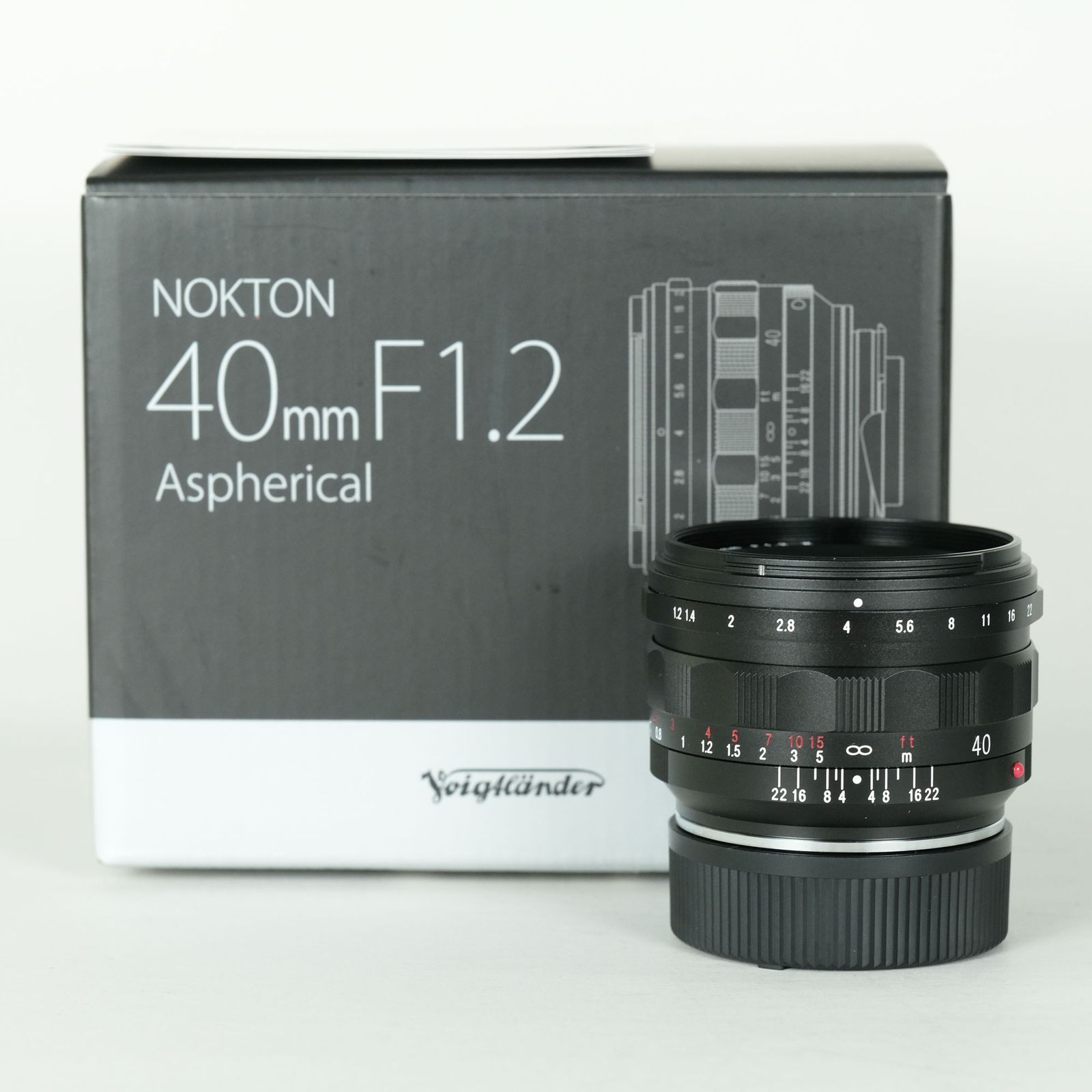 [美品] コシナ フォクトレンダー NOKTON 40mm F1.2 Aspherical II VM | LEICA Mマウント